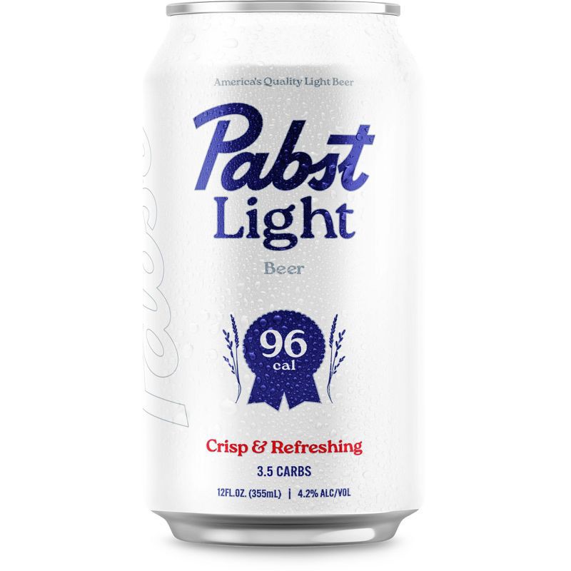 slide 2 of 6, Pabst Blue Ribbon Pabst Light Beer - 12pk/144 fl oz Cans, 12 ct; 144 fl oz