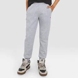 Champion Kids' Signature Fleece Jogger Pants - Heather Gray M