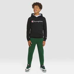 Champion Kids' Signature Fleece Hoodie - Black L