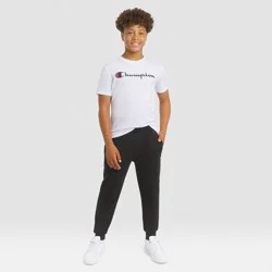 Champion Kids' Signature Fleece Jogger Pants - Black S