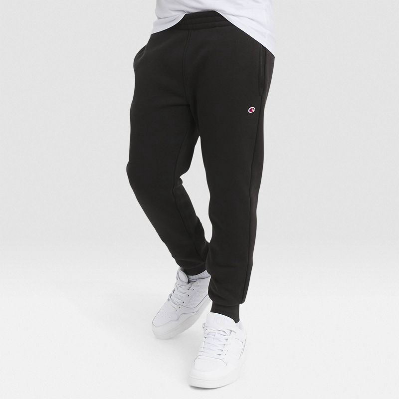 slide 2 of 3, Champion Kids' Signature Fleece Jogger Pants - Black XL, 1 ct