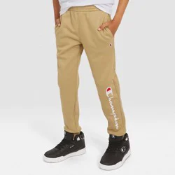 Champion Kids' Signature Fleece Jogger Pants - Khaki L