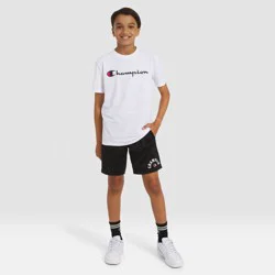 Champion Kids' Signature Graphic T-Shirt - White XL
