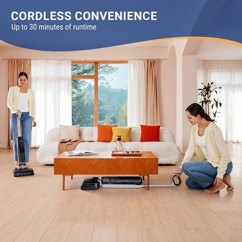 slide 4 of 12, Tineco GO HammerHead MessDetect Cordless Wet/Dry Mop & Vacuum with ZeroTangle and Lay Flat Technology, 1 ct