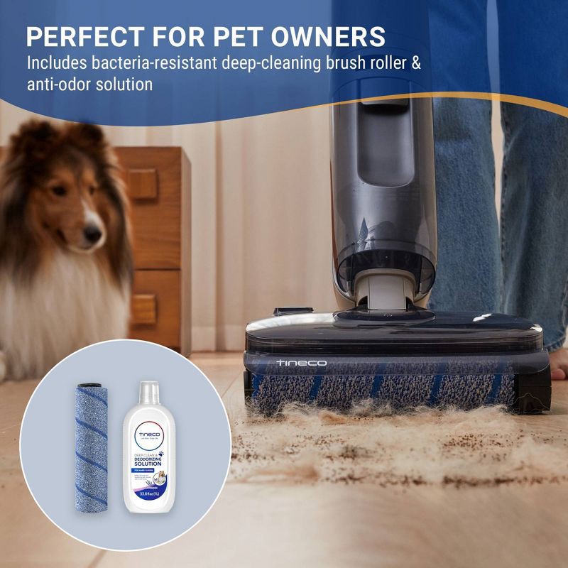 slide 5 of 12, Tineco GO HammerHead MessDetect Cordless Wet/Dry Mop & Vacuum with ZeroTangle and Lay Flat Technology, 1 ct