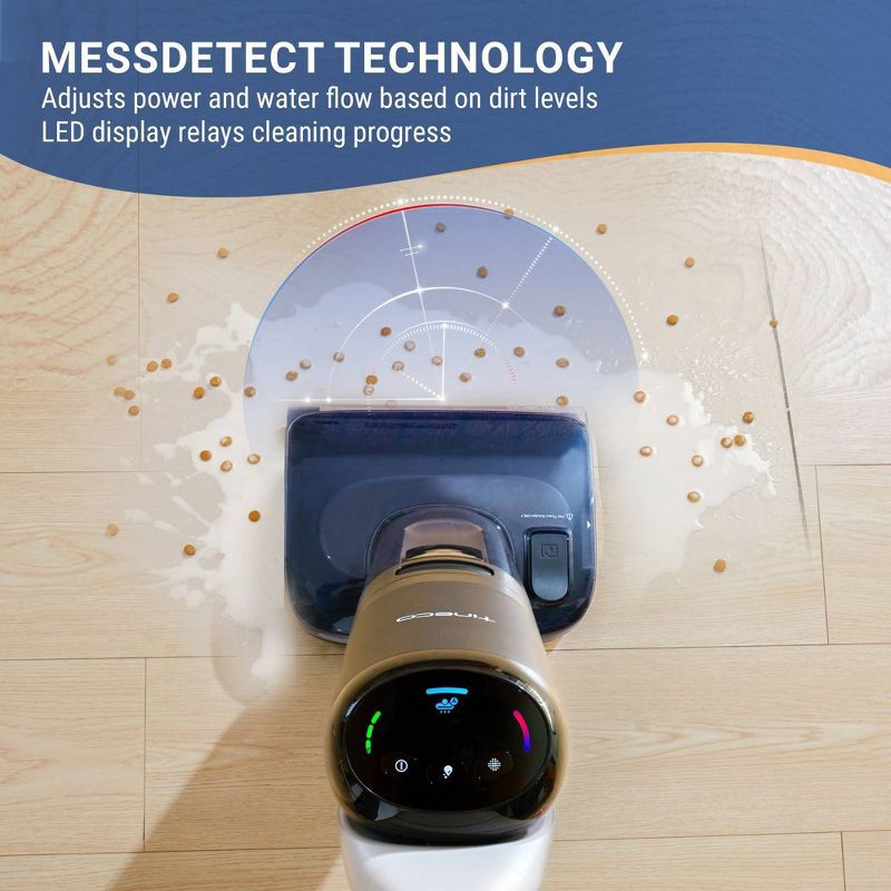 slide 7 of 12, Tineco GO HammerHead MessDetect Cordless Wet/Dry Mop & Vacuum with ZeroTangle and Lay Flat Technology, 1 ct