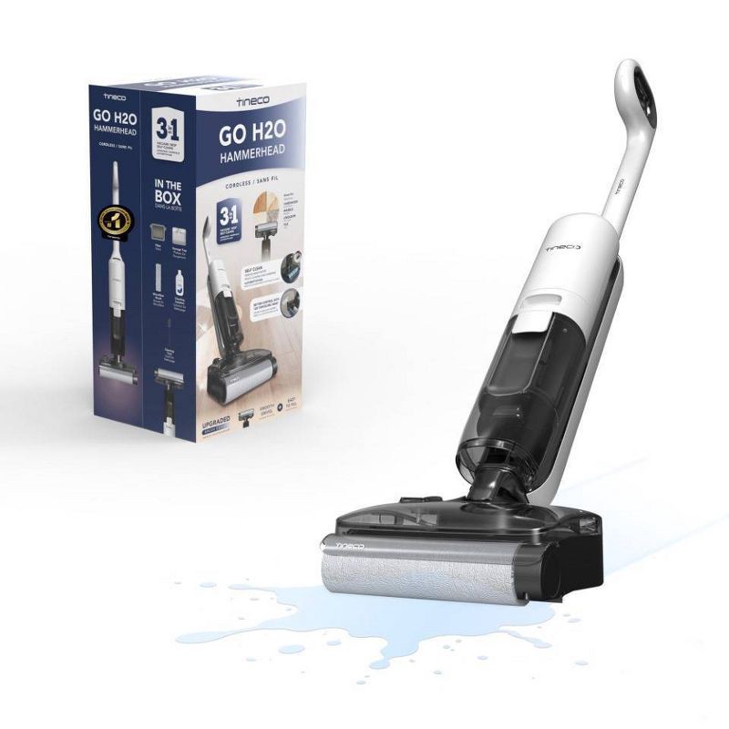 slide 2 of 12, Tineco GO HammerHead Cordless Wet/Dry Mop & Vacuum with ZeroTangle Technology, 1 ct