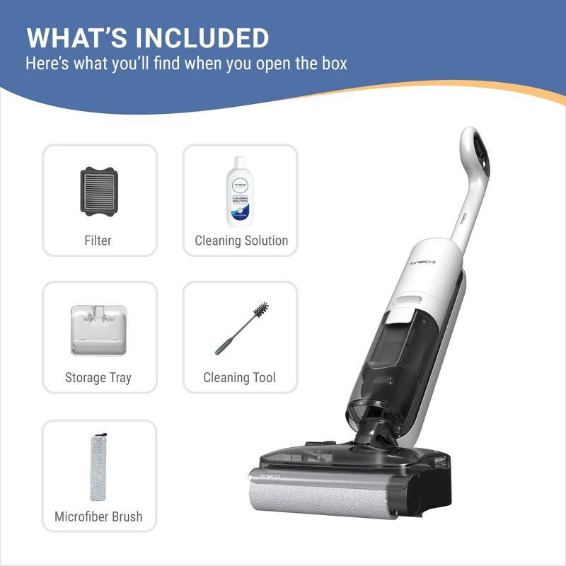 slide 4 of 12, Tineco GO HammerHead Cordless Wet/Dry Mop & Vacuum with ZeroTangle Technology, 1 ct
