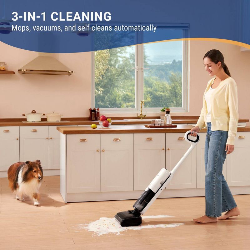 slide 5 of 12, Tineco GO HammerHead Cordless Wet/Dry Mop & Vacuum with ZeroTangle Technology, 1 ct