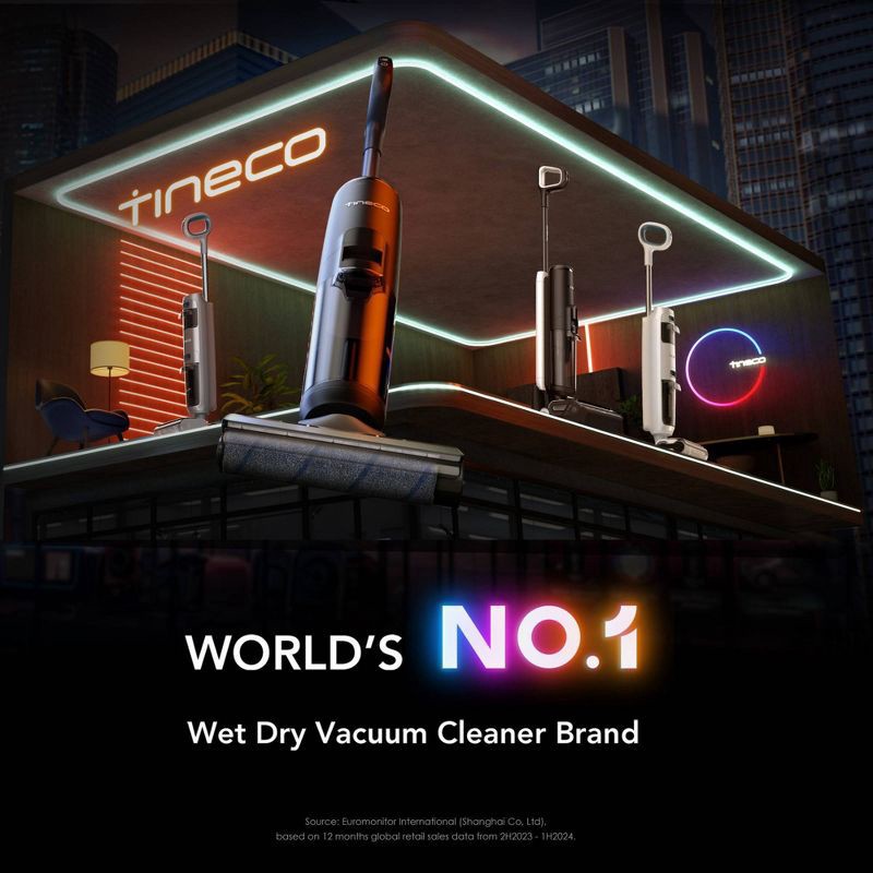 slide 6 of 12, Tineco GO HammerHead Cordless Wet/Dry Mop & Vacuum with ZeroTangle Technology, 1 ct