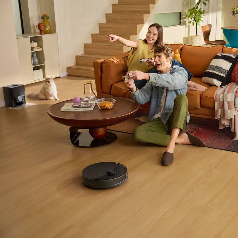 slide 15 of 15, Roborock Q10 PF+ Vacuum and Mop with 10,000 Pa Suction, Auto Empty Dock and Dual Anti-Tangle System White, 1 ct