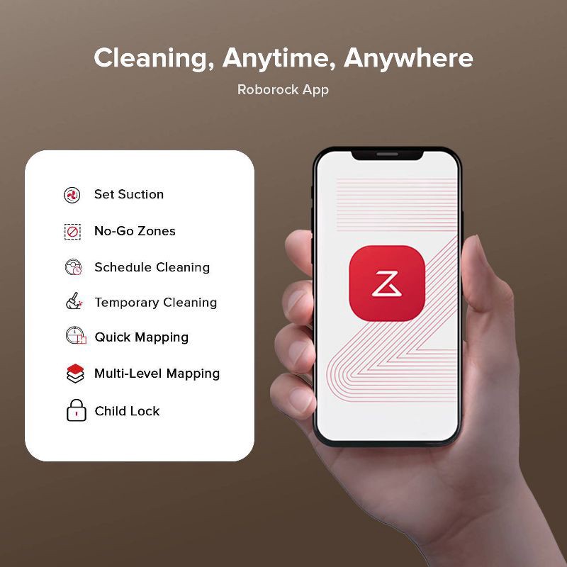 slide 9 of 15, Roborock Q10 PF+ Vacuum and Mop with 10,000 Pa Suction, Auto Empty Dock and Dual Anti-Tangle System White, 1 ct