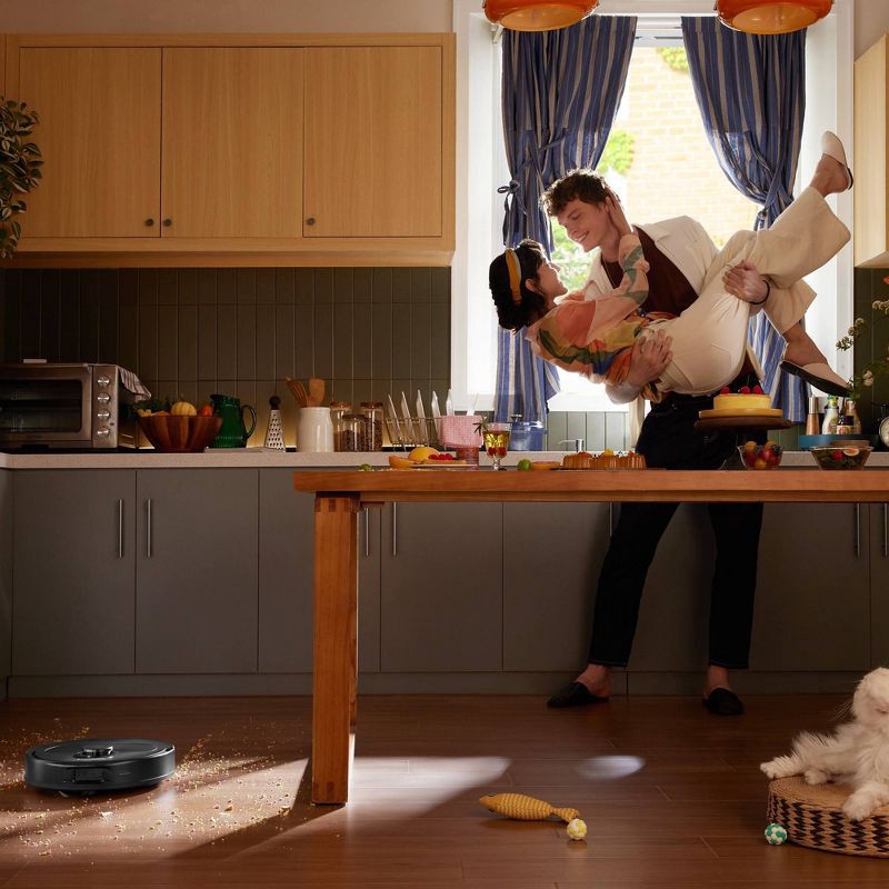 slide 12 of 15, Roborock QR 598 Robot Vacuum and Mop with 8,000 Pa Suction, Auto Mop Washing, Drying, Emptying & Tank Refilling, 1 ct