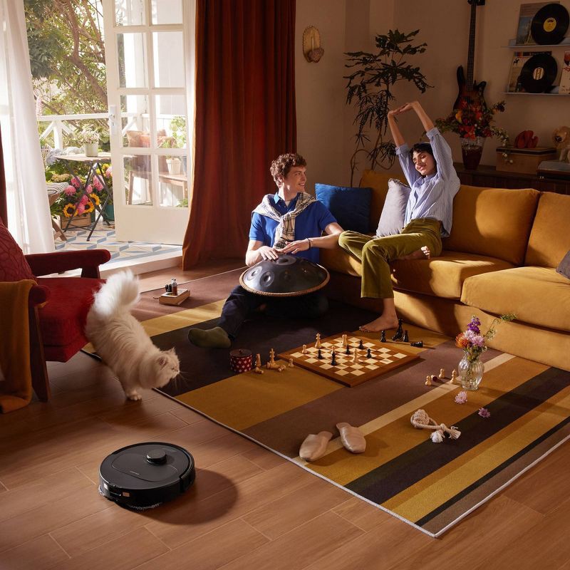 slide 13 of 15, Roborock QR 598 Robot Vacuum and Mop with 8,000 Pa Suction, Auto Mop Washing, Drying, Emptying & Tank Refilling, 1 ct