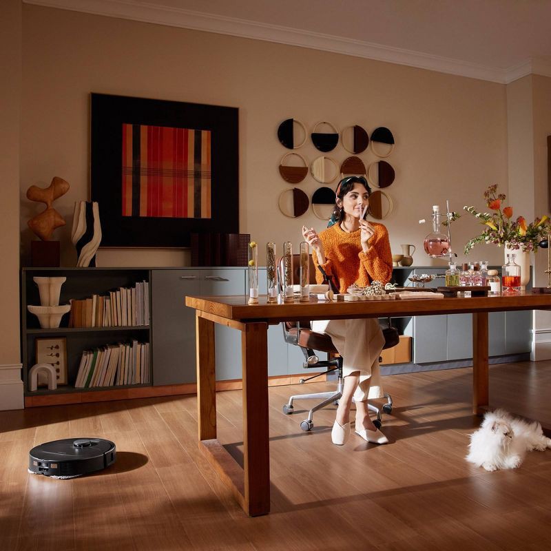 slide 15 of 15, Roborock QR 598 Robot Vacuum and Mop with 8,000 Pa Suction, Auto Mop Washing, Drying, Emptying & Tank Refilling, 1 ct