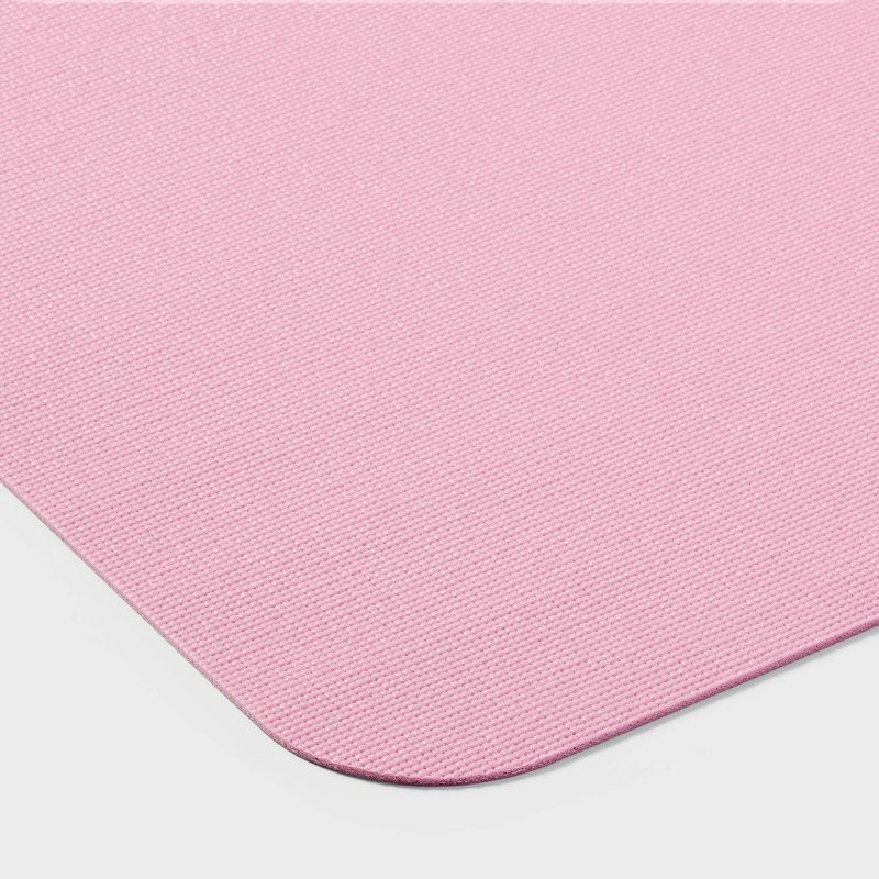 slide 3 of 4, Yoga Mat Pink (3mm) - All In Motion™, 1 ct