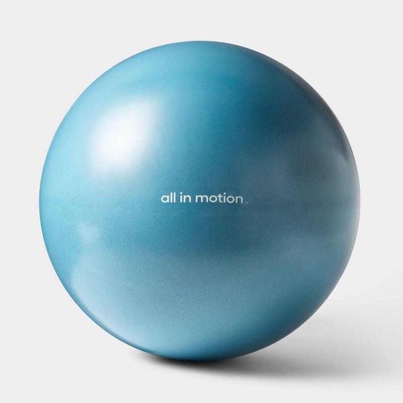 slide 1 of 4, Stability Exercise Ball Blue 65cm - All In Motion™, 1 ct