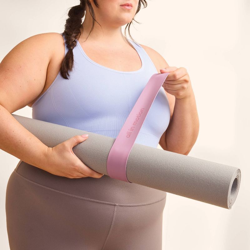 slide 3 of 3, Yoga Straps Mat Slap Band - All In Motion™ Pink, 1 ct
