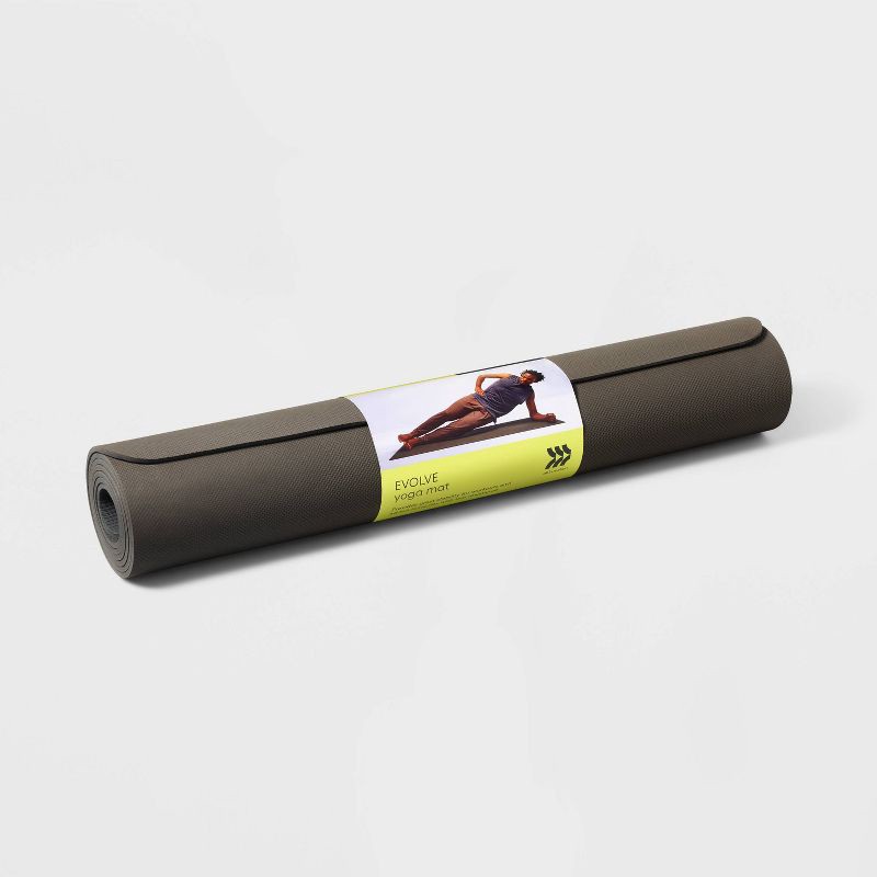 slide 2 of 4, Yoga Mat TPE Brown (5mm) - All In Motion™, 1 ct
