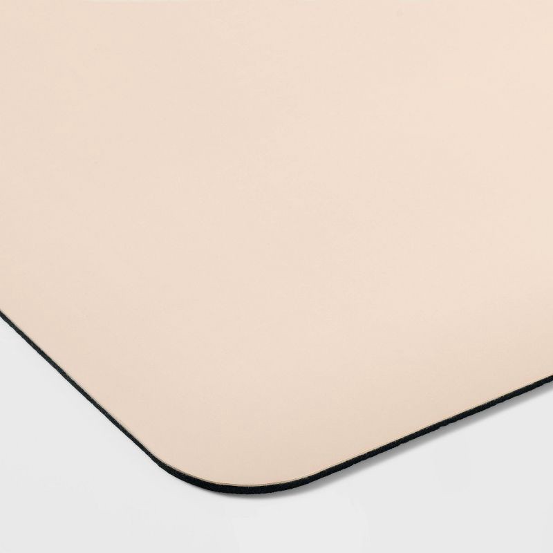 slide 3 of 4, Yoga Mat Rubber Cream (5mm) - All In Motion™, 1 ct