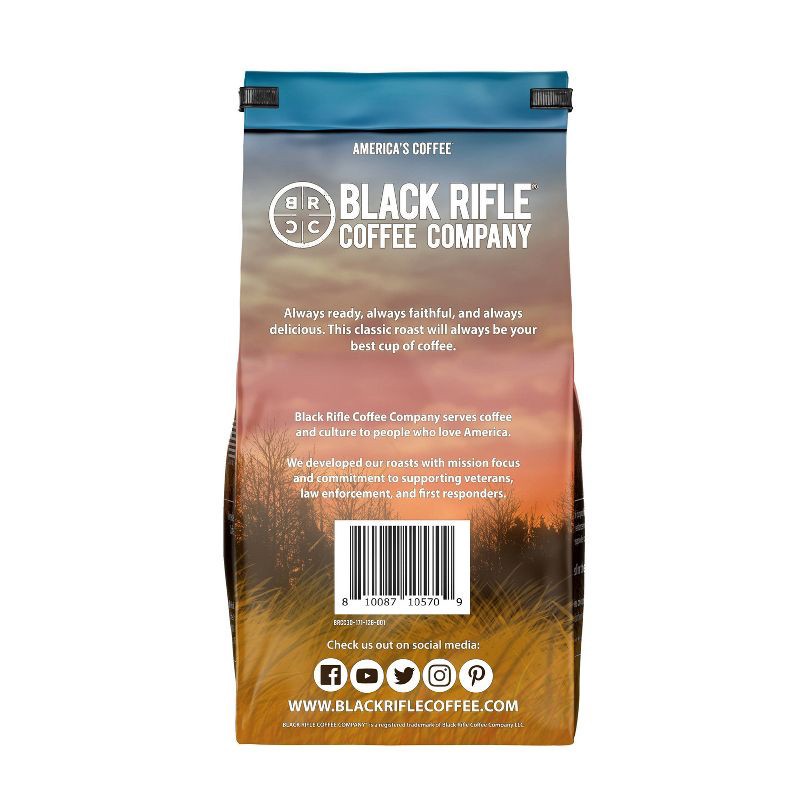 slide 2 of 6, Black Rifle Coffee Company Loyalty Light Roast Ground Coffee - 12oz, 12 oz