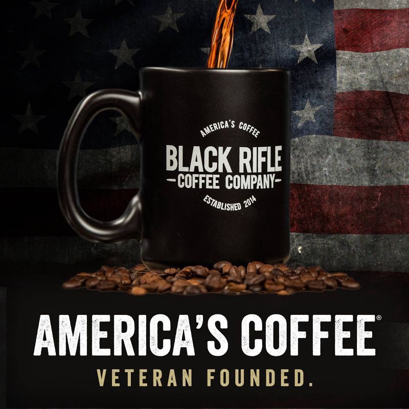 slide 6 of 6, Black Rifle Coffee Company Loyalty Light Roast Ground Coffee - 12oz, 12 oz
