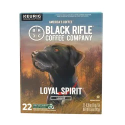 Black Rifle Coffee Company Loyalty Light Roast Coffee Pods - 22ct