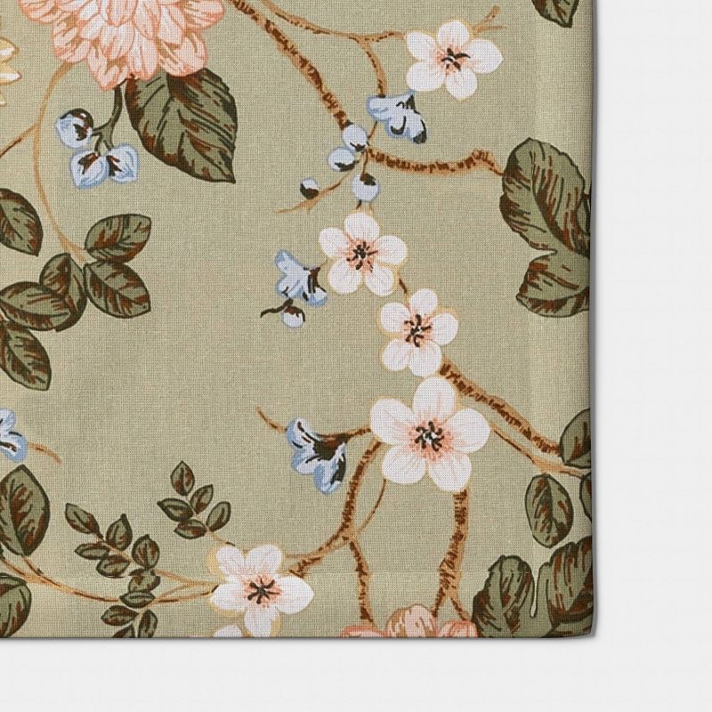 slide 3 of 4, 72"x14" Botanical Floral Table Runner - Threshold™, 1 ct