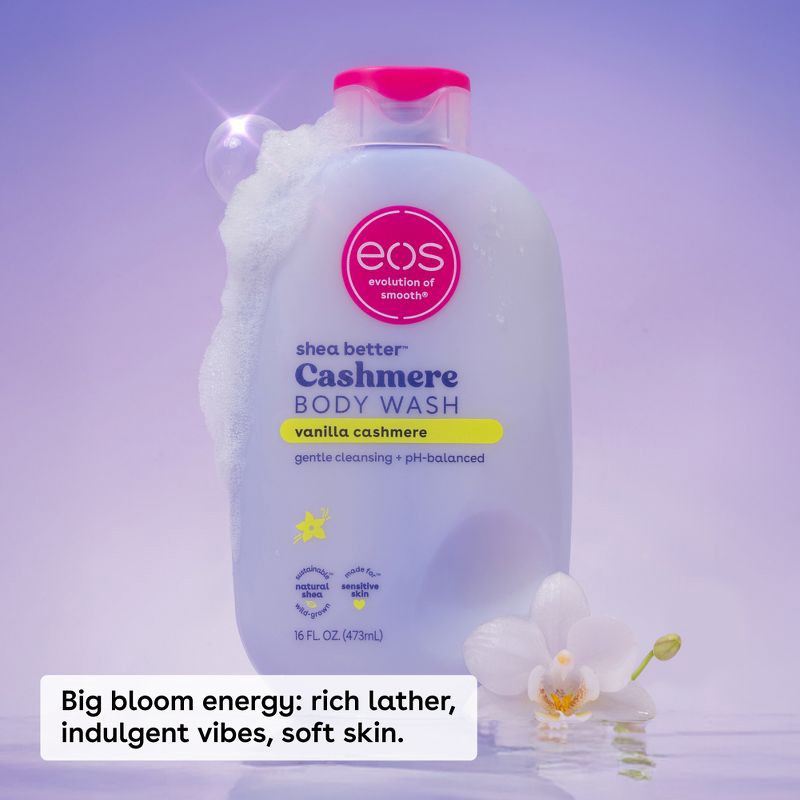 slide 3 of 7, eos Mini Body Wash - Travel Size - Vanilla Cashmere - 2.5 fl oz, 2.5 fl oz