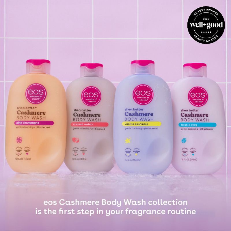 slide 7 of 7, eos Mini Body Wash - Travel Size - Vanilla Cashmere - 2.5 fl oz, 2.5 fl oz