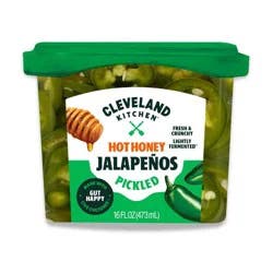 Cleveland Kitchen Hot Honey Jalapenos - 16 fl oz