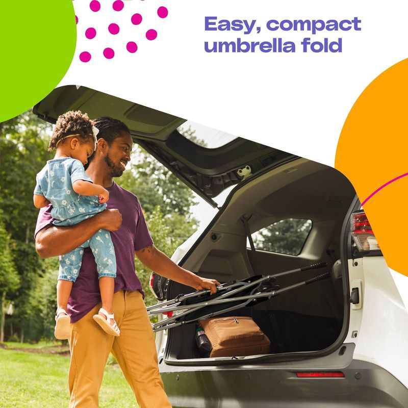 slide 4 of 13, Cosco Umbrella Stroller - Black, 1 ct