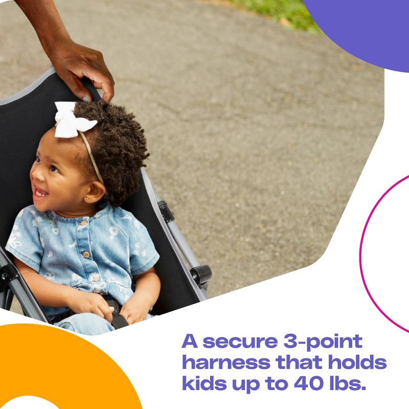 slide 5 of 13, Cosco Umbrella Stroller - Black, 1 ct