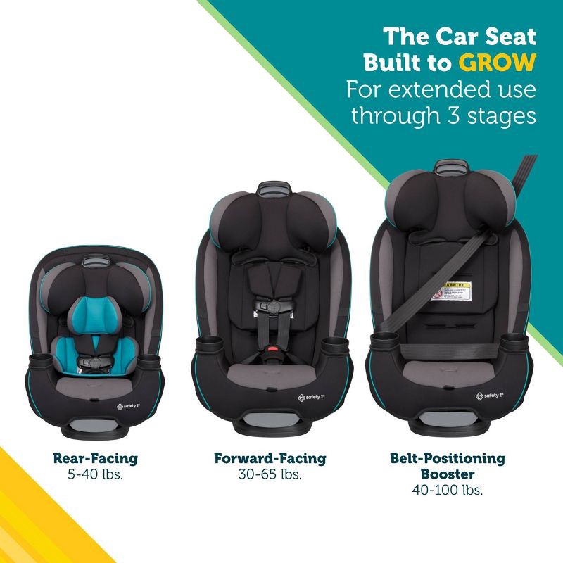 slide 3 of 18, Safety 1st Grow and Go All-in-One Convertible Car Seat - Evening Shadow, 1 ct
