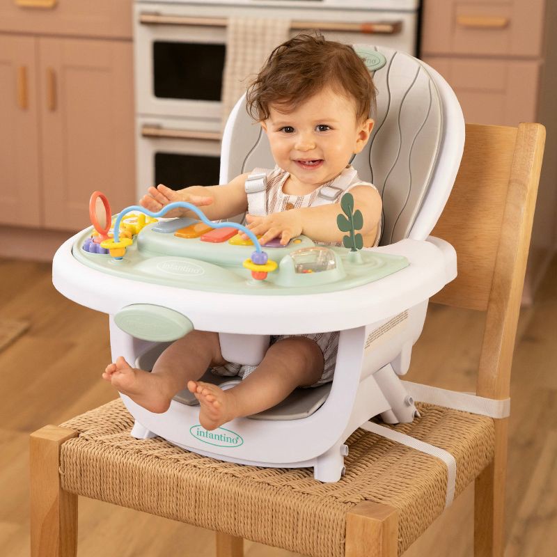 slide 2 of 22, Infantino Music and Lights 8-in-1 Convertible High Chair, 1 ct