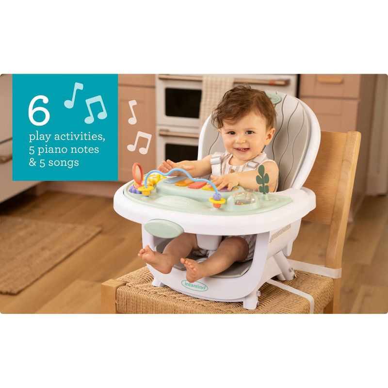 slide 21 of 22, Infantino Music and Lights 8-in-1 Convertible High Chair, 1 ct