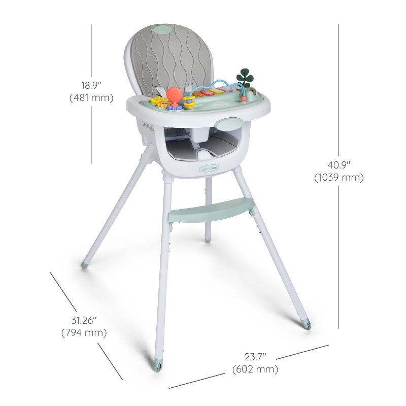slide 7 of 22, Infantino Music and Lights 8-in-1 Convertible High Chair, 1 ct