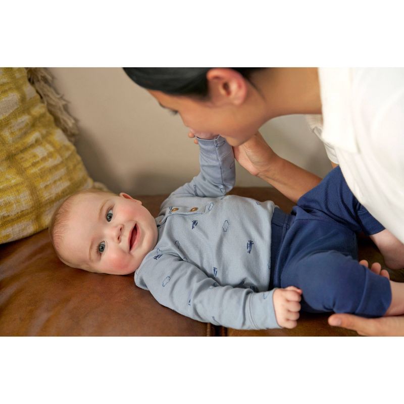 slide 2 of 7, Carter's Just One You® Baby Boys' 3pk Airplanes Long Sleeve Bodysuit - Blue 6M, 3 ct