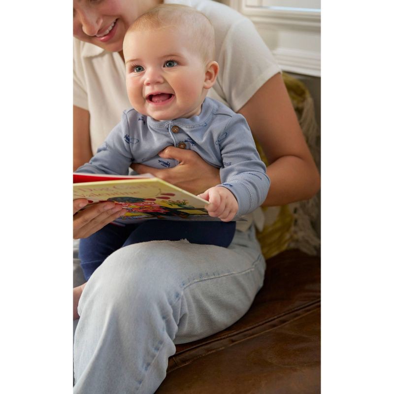 slide 6 of 7, Carter's Just One You® Baby Boys' 3pk Airplanes Long Sleeve Bodysuit - Blue 6M, 3 ct