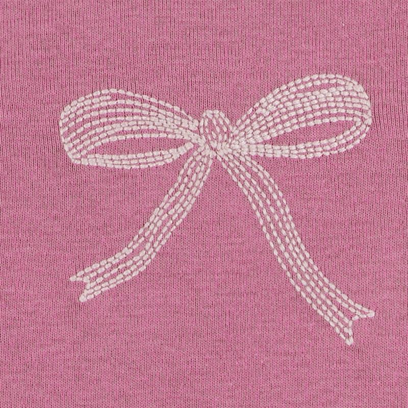 slide 9 of 10, Carter's Just One You® Baby Girls' Bows Long Sleeve Bodysuit - Burgundy Newborn, 1 ct