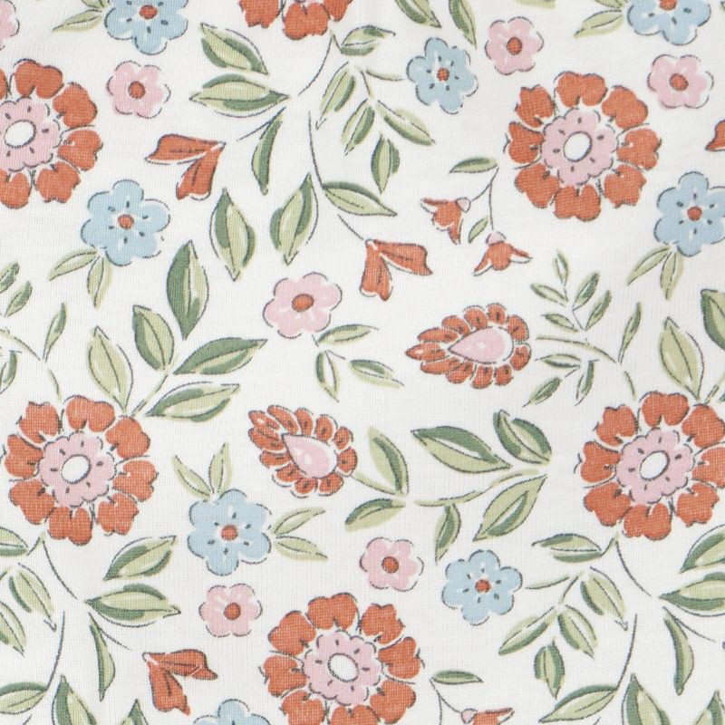 slide 4 of 5, Carter's Just One You® Baby Girls' 3pk short Sleeve Floral Bodysuit - Pink 12M, 3 ct