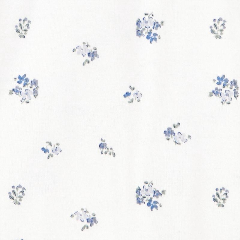 slide 2 of 5, Carter's Just One You® Baby Girls' 3pk Floral Long Sleeve Bodysuit - Blue Newborn, 3 ct