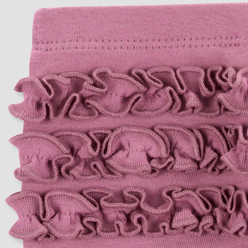 slide 7 of 8, Carter's Just One You® Baby Girls' 2pk Ruffle Pants - Burgundy 12M, 2 ct