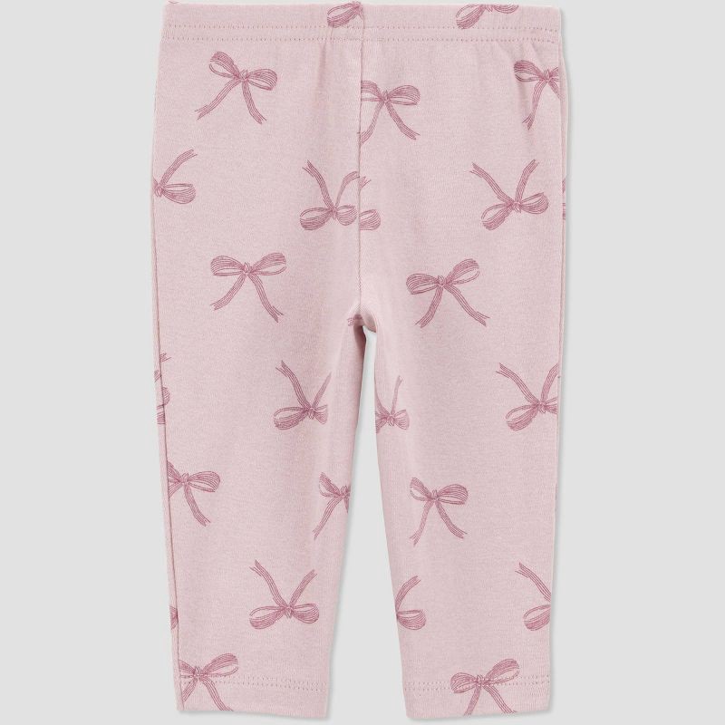 slide 3 of 8, Carter's Just One You® Baby Girls' 2pk Ruffle Pants - Burgundy 18M, 2 ct