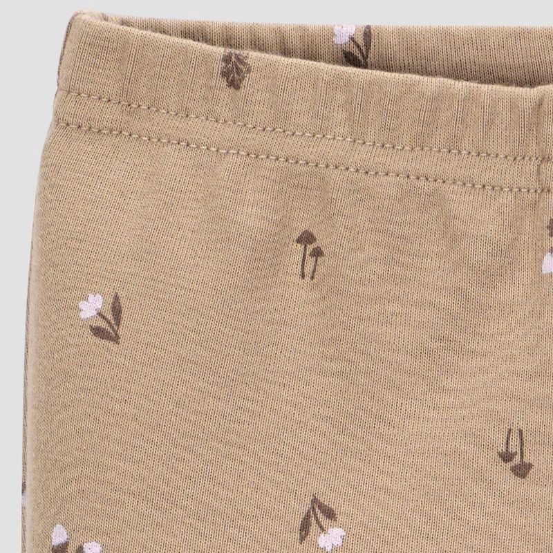 slide 3 of 4, Carter's Just One You® Baby Girls' 2pk Forest Pants - Purple 3M, 2 ct