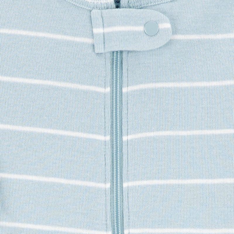 slide 3 of 4, Carter's Just One You® Baby Boys' 2pk Forest/Striped Sleep N' Play - Blue Newborn, 2 ct