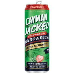 Cayman Jack Strawberry Margarita Flavored Beverage - 19.2 fl oz Can