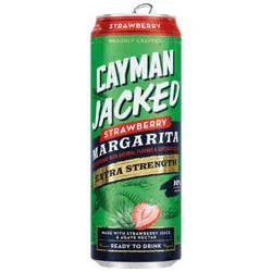 Cayman Jack Strawberry Margarita Flavored Beverage - 19.2 fl oz Can