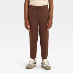 Boys' Pull-On Fleece Sweatpants - Cat & Jack™ Brown XS
