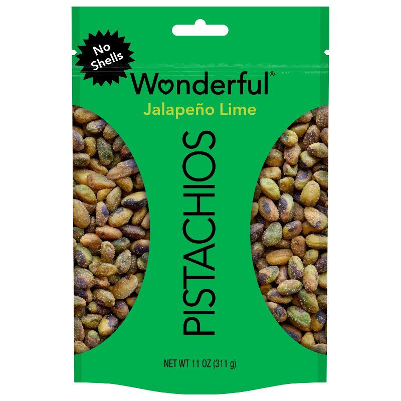 slide 1 of 9, Wonderful Pistachios No Shell Jalapeno Lime - 11oz, 11 oz